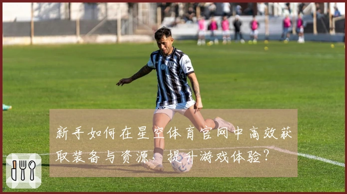 新手如何在星空体育官网中高效获取装备与资源，提升游戏体验？